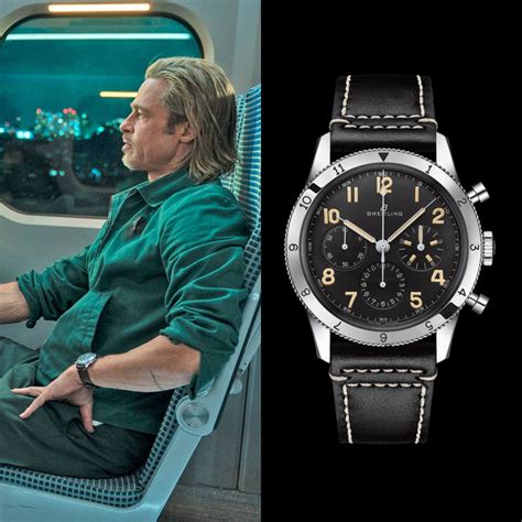 breitling bullet train|brad pitt's Breitling.